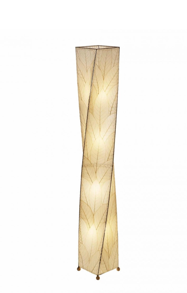 Twist Giant Floor Lamp - Handmade