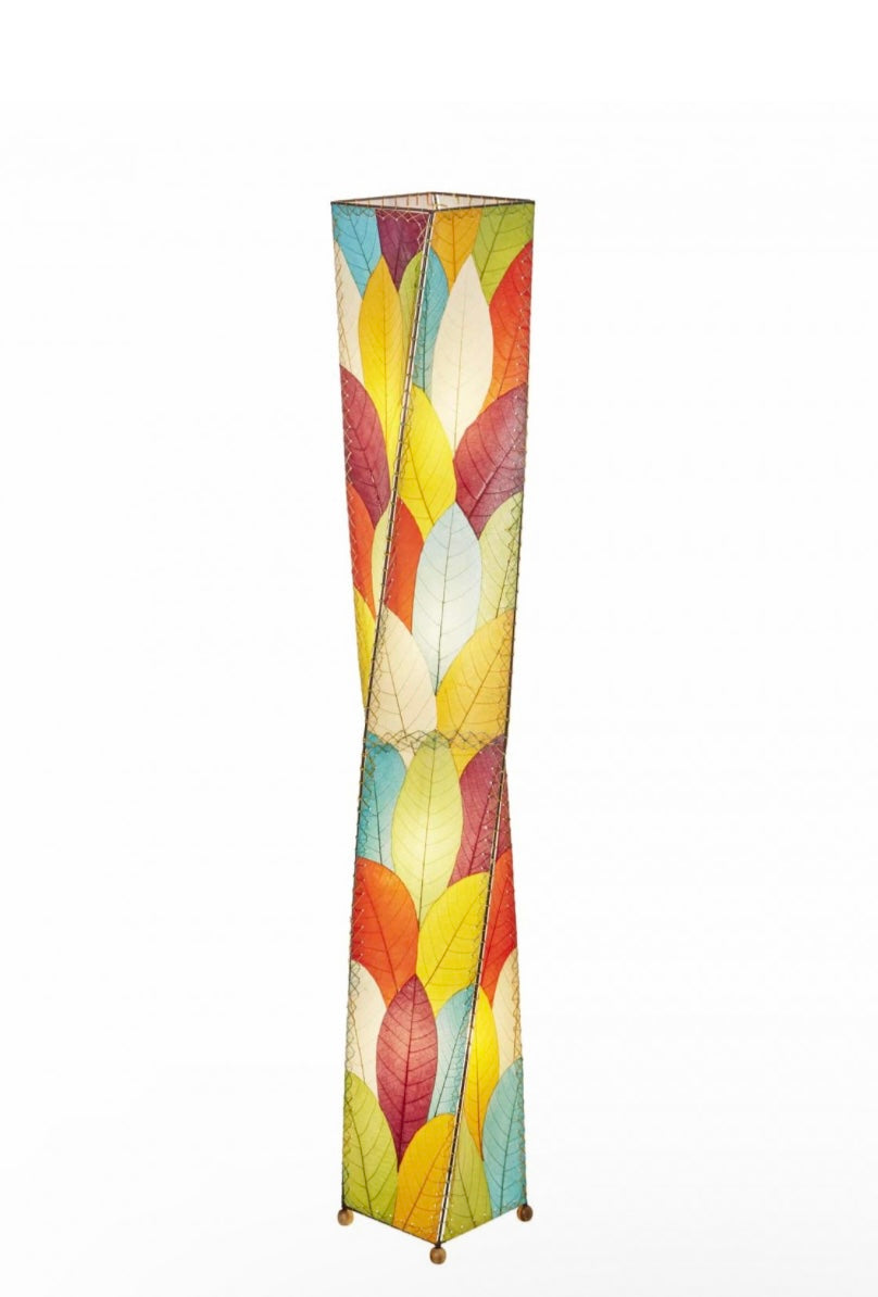 Twist Giant Floor Lamp - Handmade