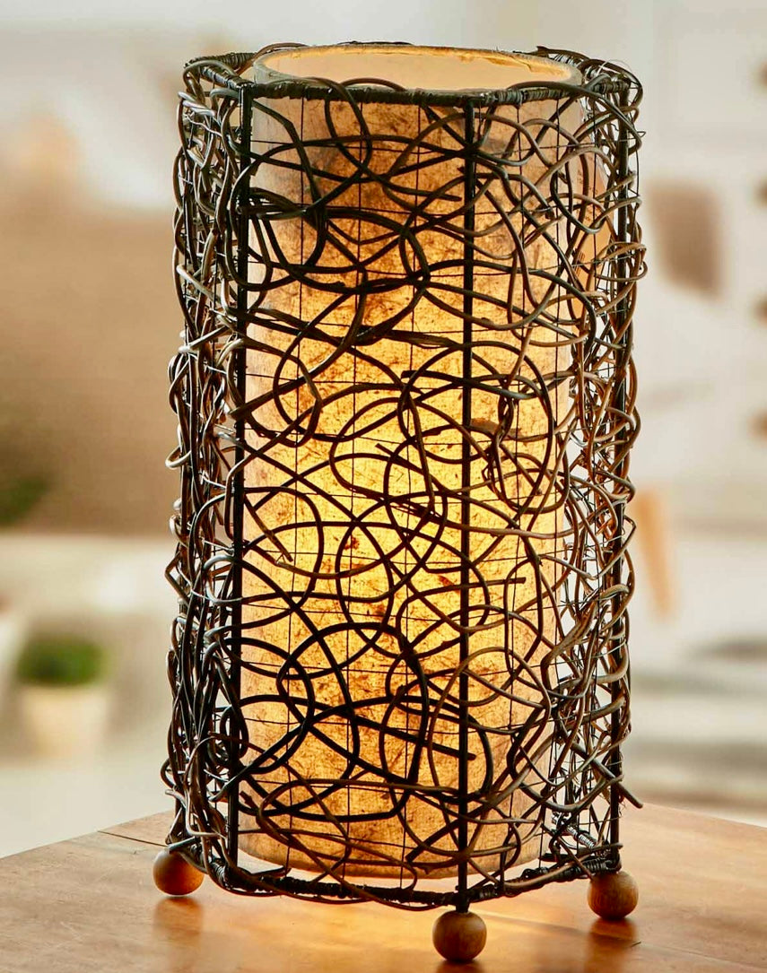 Nito Table Lamp - Handmade