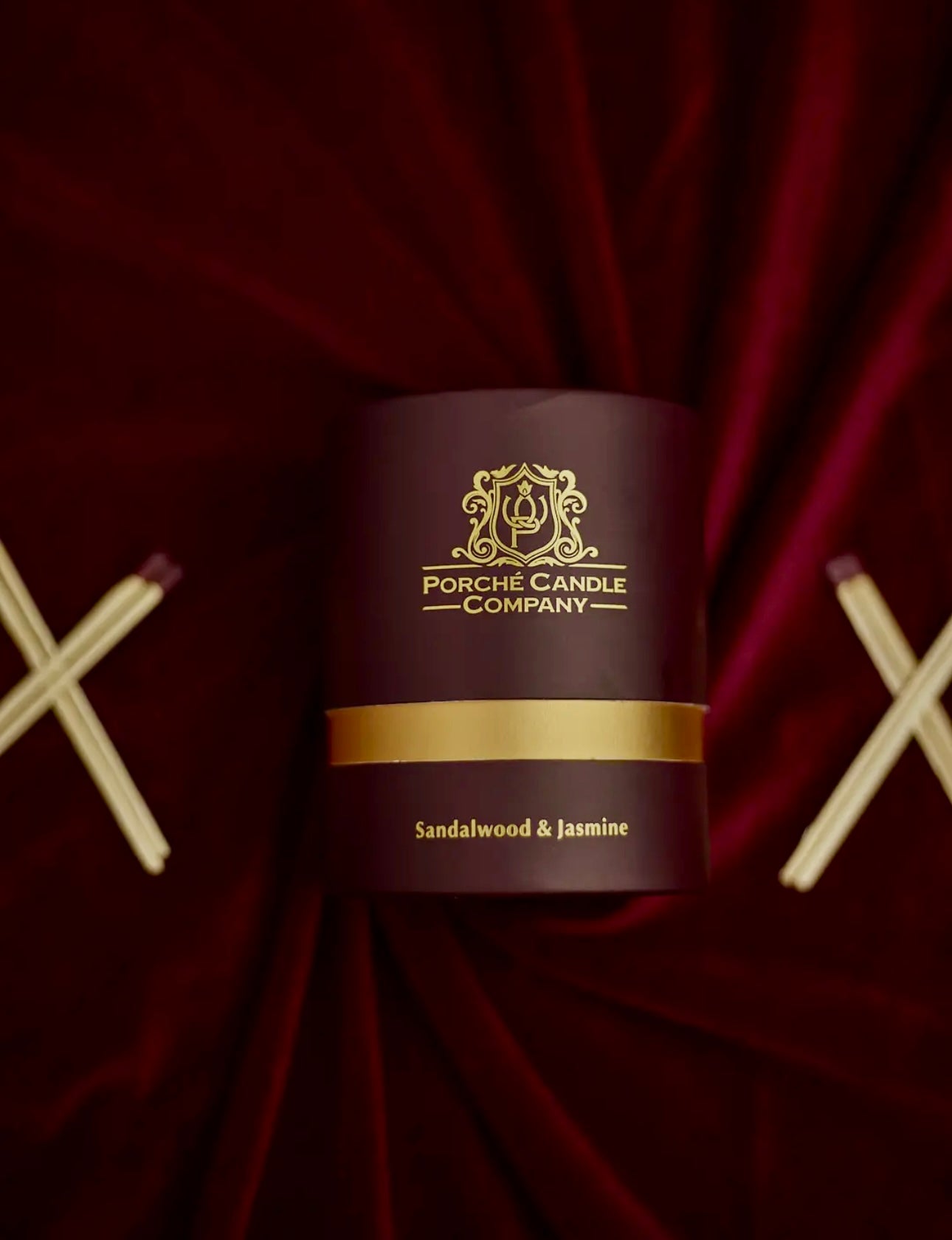 Porché Candle Co - Luxury 8oz Candle
Sandalwood and Jasmine