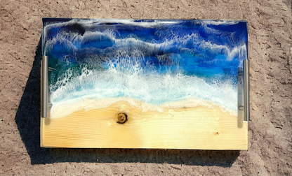 Decorative Serving Tray-Charcuterie Board-Ocean Design