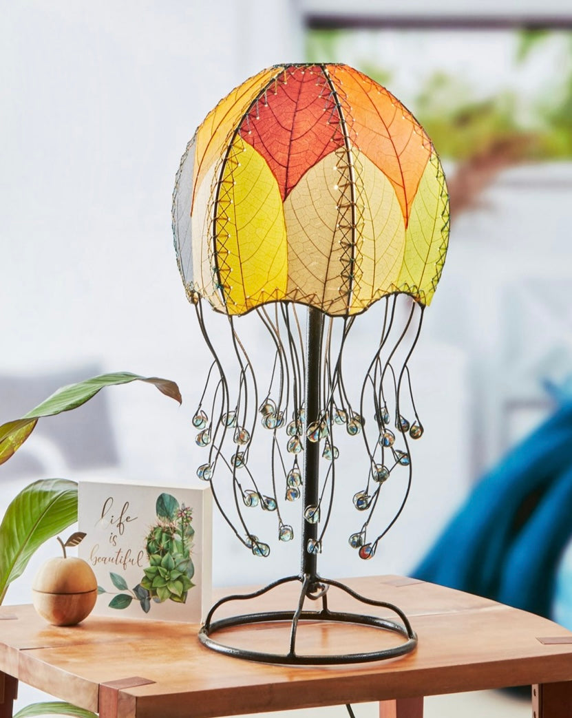 Jellyfish Table Lamp - Handmade