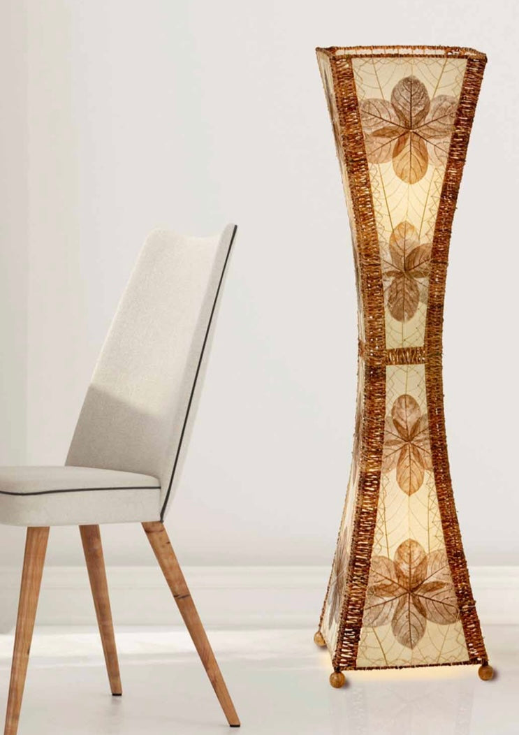 Hourglass Large Floor Lamp - Handmade