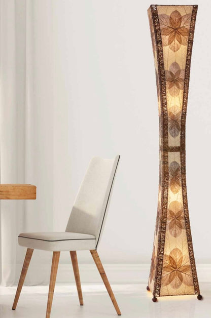 Hourglass Giant Floor Lamp - Handmade