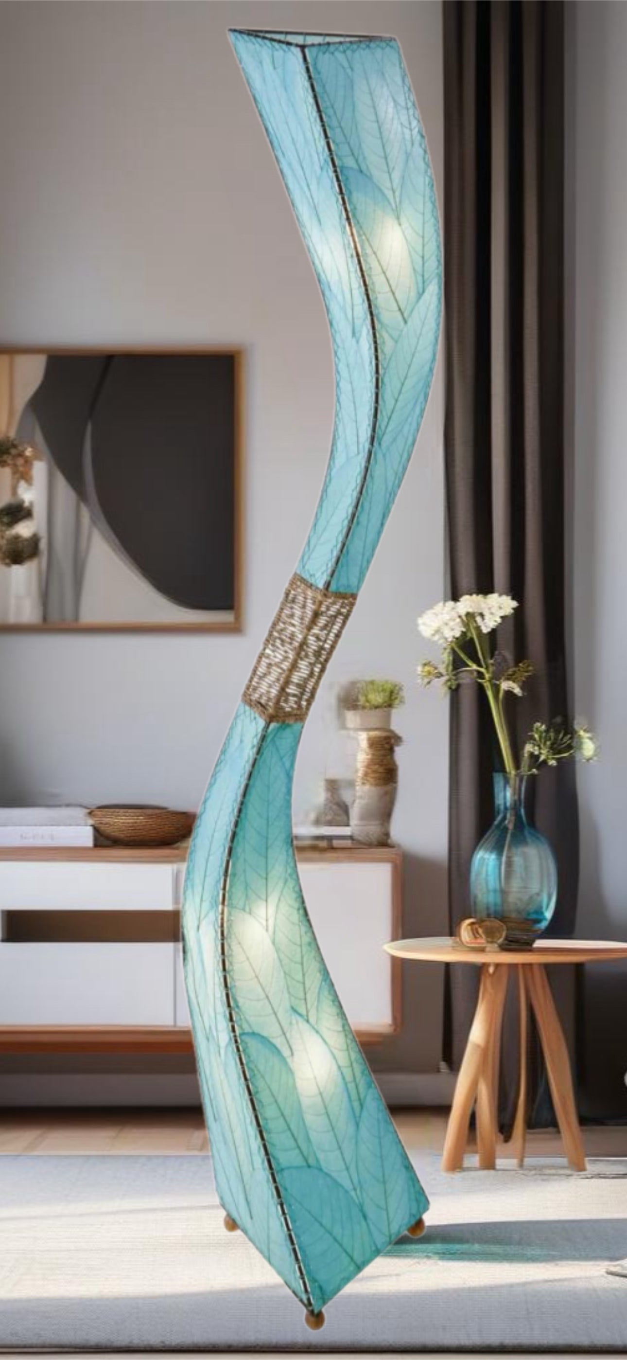Flow Giant Floor Lamp - Handmade