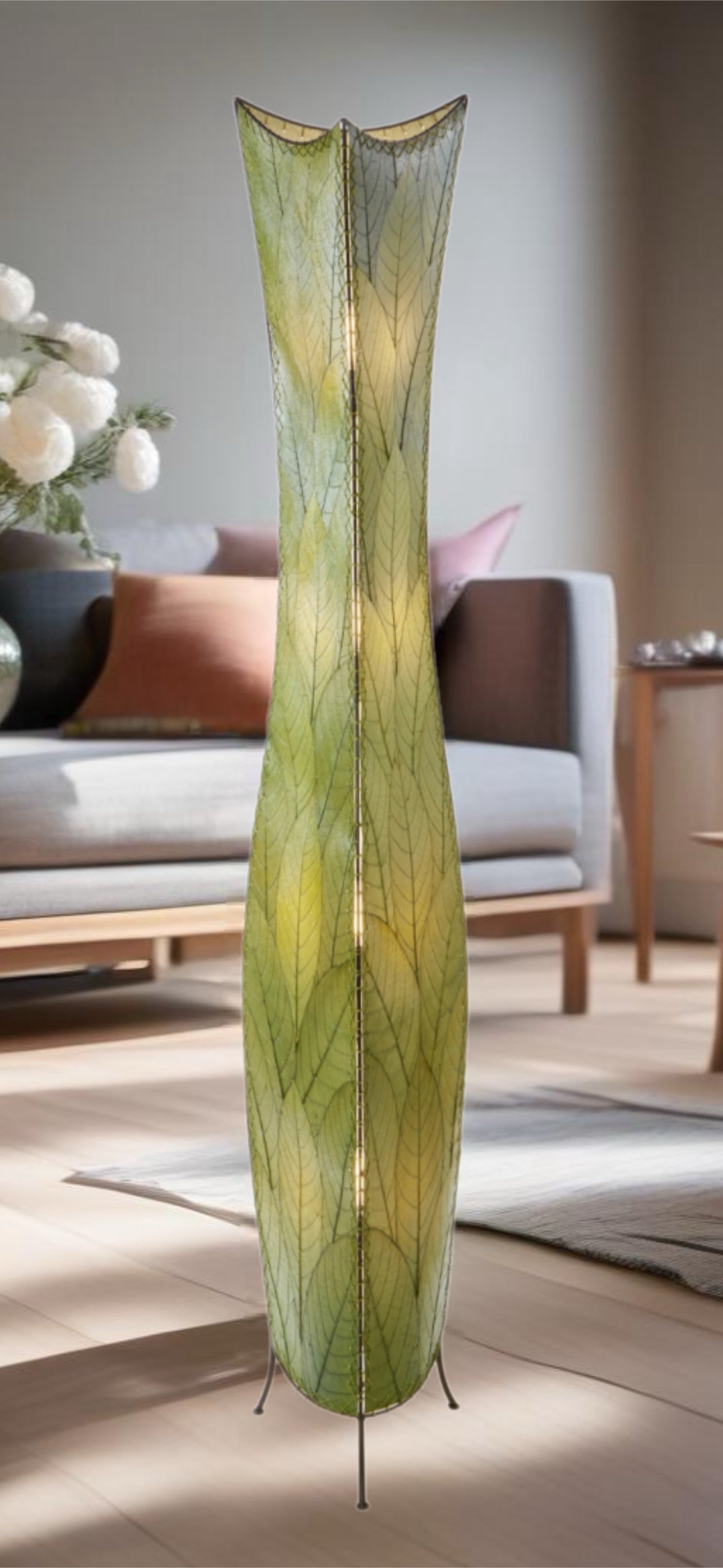 Flowerbud Giant Floor Lamp - Handmade