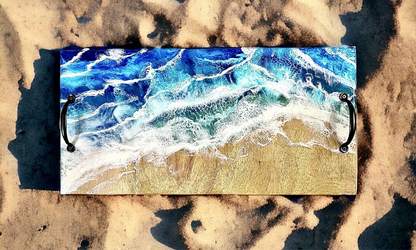 Decorative Serving Tray-Charcuterie Board-Ocean Design