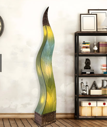 Flame Giant Floor Lamp - Handmade