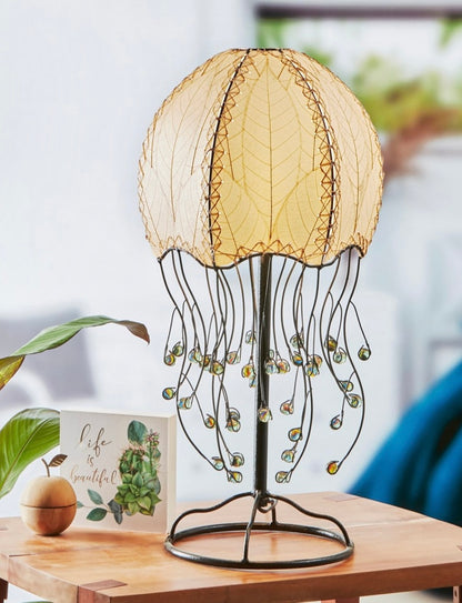 Jellyfish Table Lamp - Handmade