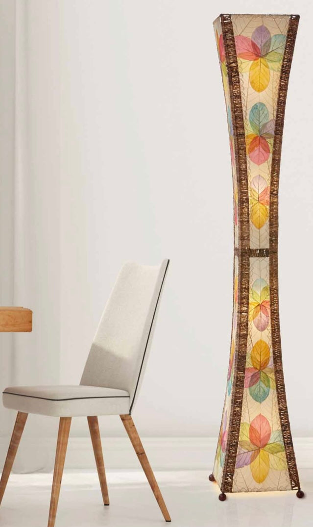 Hourglass Giant Floor Lamp - Handmade