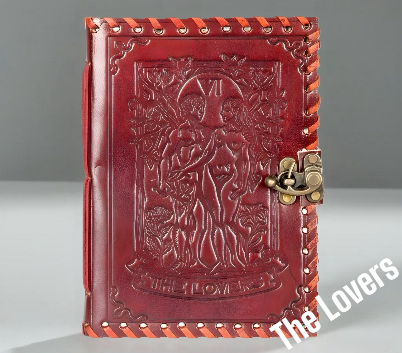 Leather Latch Journal-Tarot Card Designs