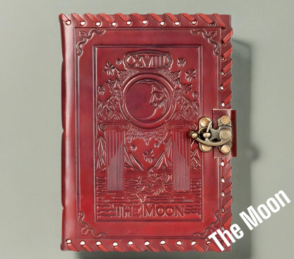 Leather Latch Journal-Tarot Card Designs