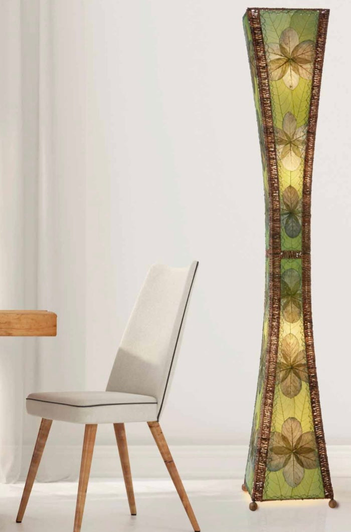 Hourglass Giant Floor Lamp - Handmade