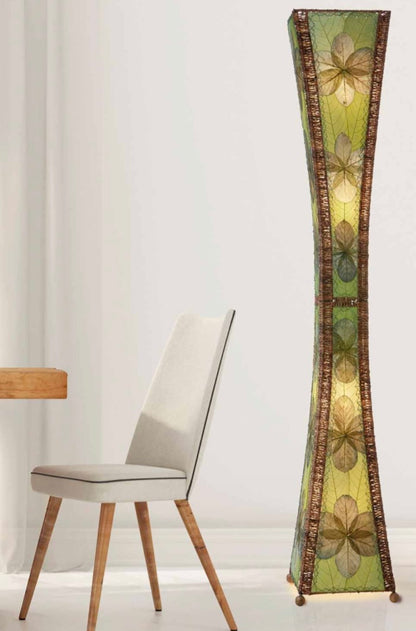 Hourglass Giant Floor Lamp - Handmade
