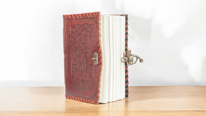 Leather Latch Journal-Tarot Card Designs