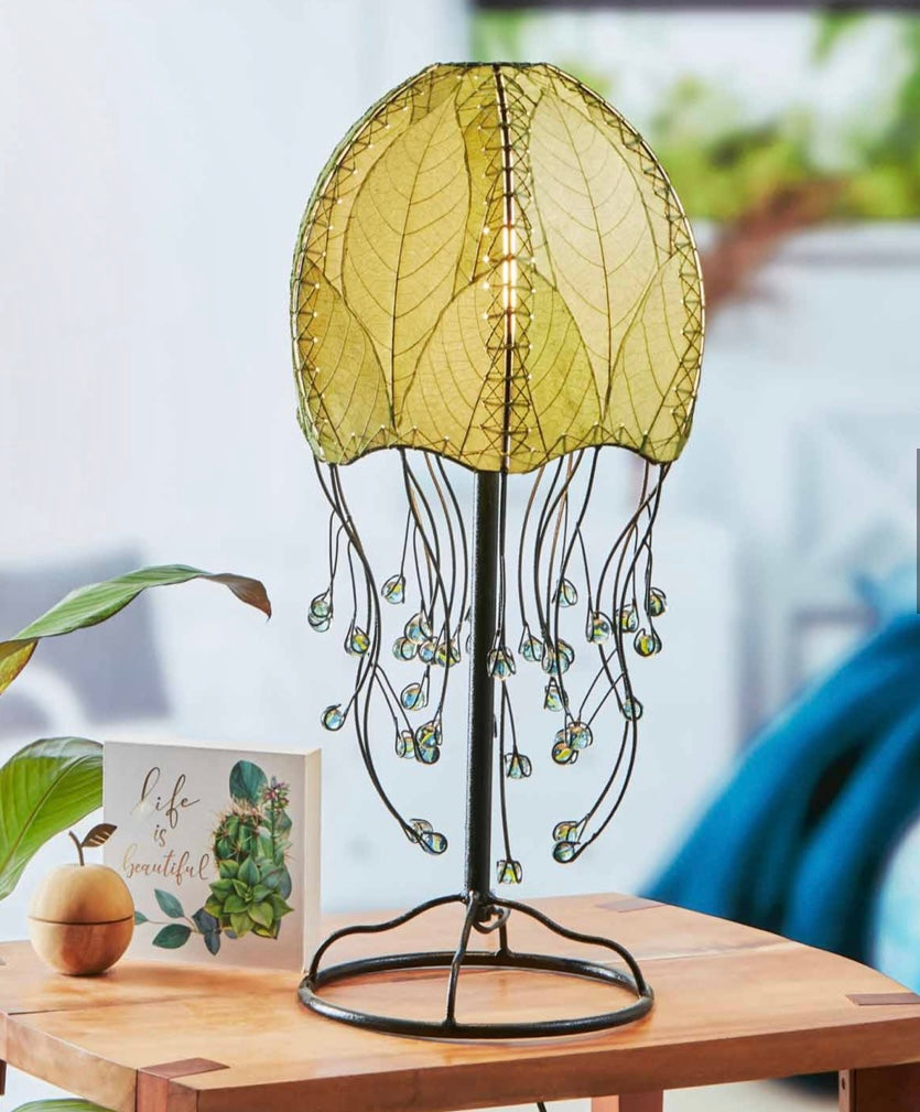 Jellyfish Table Lamp - Handmade