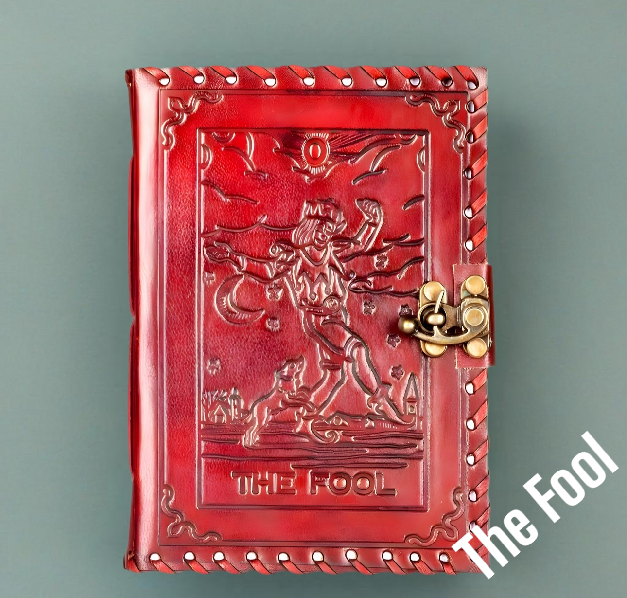 Leather Latch Journal-Tarot Card Designs