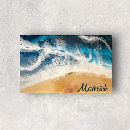 Decorative Serving Tray-Charcuterie Board-Ocean Design