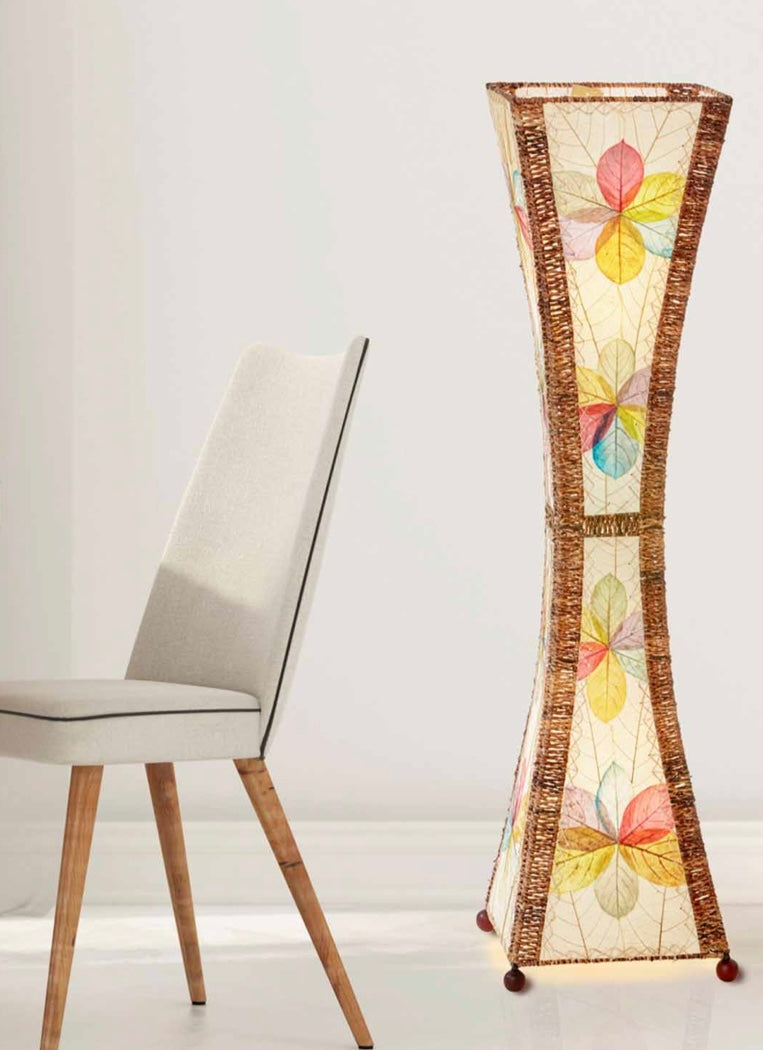 Hourglass Large Floor Lamp - Handmade