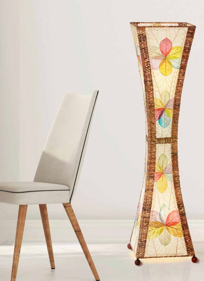 Hourglass Large Floor Lamp - Handmade