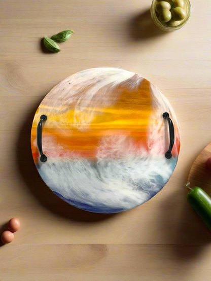 Serving Tray-Charcuterie Board-Sunset Design