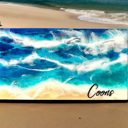 Decorative Serving Tray-Charcuterie Board-Ocean Design