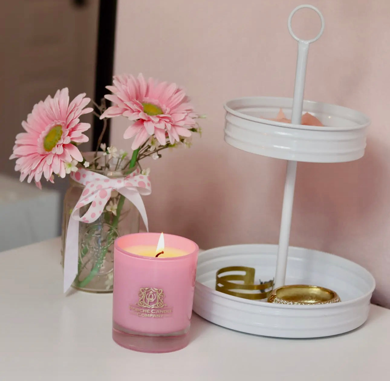 Porché Candle Co - Luxury 8oz Candle
Pink Champagne