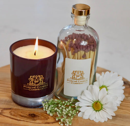 Porché Candle Co - Luxury 8oz Candle
Sandalwood and Jasmine
