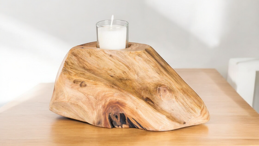 Wooden Tealight or Votive Candle Holder
