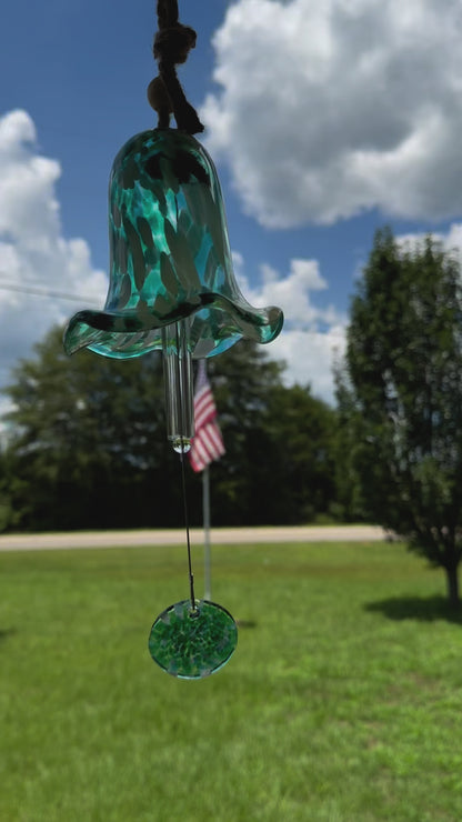 Handmade Glass Wind Chimes